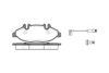 KAWE 1109 02 Brake Pad Set, disc brake